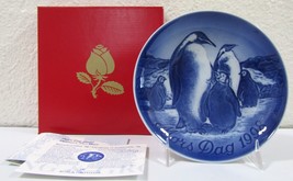Bing-Gondahl Mors Dag 1998 Mother&#39;s Day Emperor Penguin Plate Coa, Paper... - $278.90 MXN