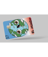 LOTERIA MEXICANA, 2 pc credit card skin &amp; DEBIT CARD,TROLLEY &amp; GYM,stickers - $8.99