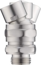 Miyili Brass Ball Joint Shower Head Adapter, Adjustable Swivel Ball, Z200N - £23.48 GBP