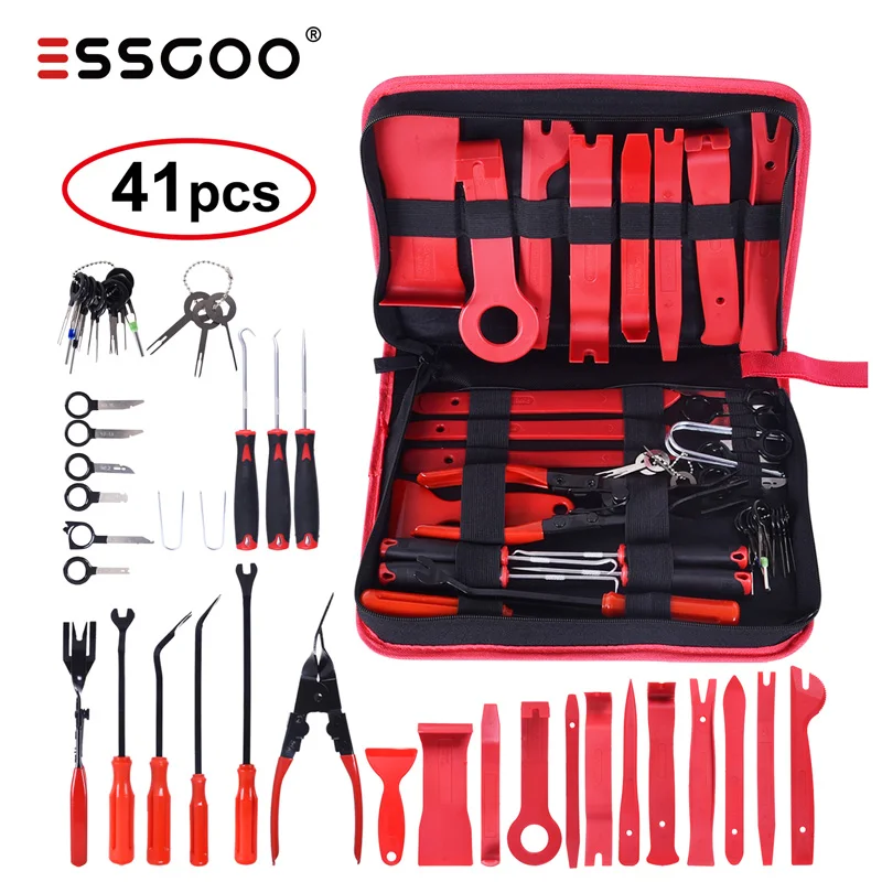 ESSGOO T Removal Tool Kit Car o Disembly Hand Tool Kit Interior Door T Panel Rem - £231.91 GBP