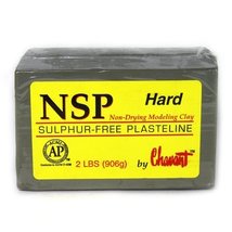 Chavant Clay - NSP Hard Green - Sculpting and Modeling Clay (1/4 Case) - £69.85 GBP