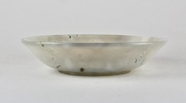 HAND CRAFTED NATURAL CHALCEDONY 1100 CARATS CARVED DESIGNER BOWL FOR HOM... - £432.85 GBP