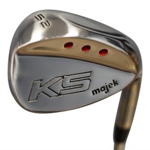 Majek Golf +3&quot; Men&#39;s Gap Wedge (GW) 52° Reg Flex Steel Shaft Jumbo Velvet Grip - £46.19 GBP
