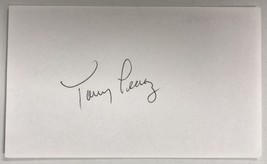 Tony Perez Signed Autographed 3x5 Index Card - Baseball HOF - £11.80 GBP