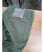 Style &amp; Co. Cargo Green Style Capri Pants Sz 12 9108BxBARE - £9.70 GBP