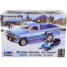 Revell &#39;80 Jeep Honcho &quot;Ice Patrol&quot; 1/24 Scale Plastic Model Kit sealed 85-7224 - £25.06 GBP