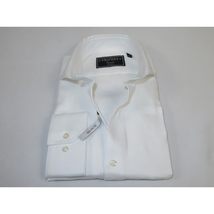 Men's Shirt Charles TYRWHITT 100% Cotton Cut-away Collar CHT-23 White Pique image 3
