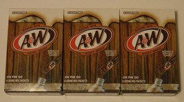 A & W Root Beer ~ Original Taste! ~ 6 Sticks ~ Sugar Free  Drink Mix  Lot of 3 - £9.56 GBP