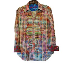 Robert Graham -Deckman  Limited Edition - Men&#39;s Medium Button Down Classic Fit - £280.64 GBP