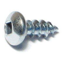 #10 x 1/2&quot; Zinc Plated Steel Square Drive Pan Head Sheet Metal Screws SMSPS-352 - £6.82 GBP