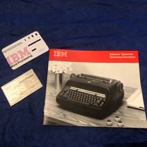 IBM Selectric Typewriter Operating Instructions: Booklet Owners Manual - 1971 - £27.69 GBP
