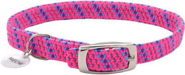 ElastaCat Reflective Safety Collar with Charm - Pink - £4.73 GBP