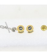 UAW United Auto Workers V Cap Vintage Lapel Pin &amp;Tie Clasp - €12,69 EUR