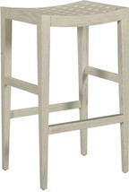 Bar Stool Woodbridge Hannsens Box Stretcher Lattice Work Tapered Splayed Legs - £766.58 GBP