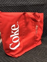 Vintage Coca-Cola Logo Officially Licensed Insulated Cooler Tote Bag 13x19 - NWT - £15.03 GBP