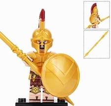 Spartan Guard Warrior (Greek Ancient) The 300 Spartans Minifigures Block Toys - £2.41 GBP