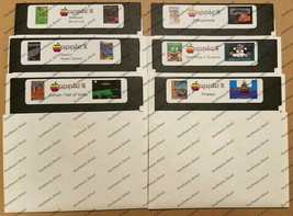 Apple II IIe IIc IIgs Vintage Game Pack #4 *Comes on New Double Density ... - $29.99