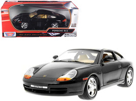 Porsche Carrera 911 Black 1/18 Diecast Model Car by Motormax - £46.38 GBP