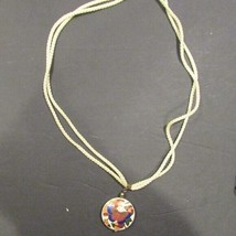 Beautiful Cloisonné Necklace - 16 1/2&quot; long - £7.46 GBP