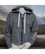 Calvin Klein Performance Hoodie Women Size L Gray Cotton Blend Full Zip ... - €19,78 EUR