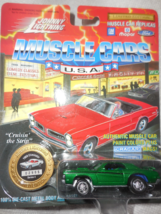 Johnny Lightning Musscle Cars &quot;&#39;&#39;69 Cougar Eliminator&quot; Mint On Card 1/64... - £3.90 GBP