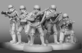 Star Wars Legion Stormtroopers EXPANSION (Mudtrooper Proxy Models) - £7.58 GBP