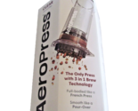 AeroPress Coffee Press Maker Clear Model 3-in-1 Brew System Portable Travel - $28.95