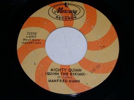 Manfred Mann Mighty Quinn By Request Edwin Garvey 45 Rpm Record Mercury Label - £12.67 GBP