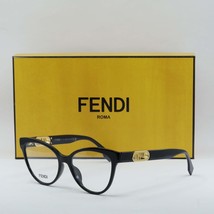 FENDI FE50026I 001 Black 53mm Eyeglasses New Authentic - £153.76 GBP