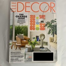 ELLE Decor Magazine October 2021 The Change Issue Reinvention Renovation Design - $7.03