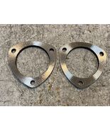 2 Quantity of 3-Bolt Exhaust Flages 77mm Bore 10mm Thick 10mm Holes (2 Qty) - $522.69 MXN