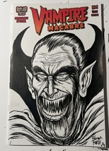 Vampire Macabre #1C Original Sketch Cover Art Frank Forte Dracula Nosferatu - £29.88 GBP