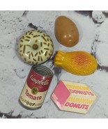 Vintage Food Figural Fridge Magnets Lot Of 5 Dunkin’ Donuts Campbell’s S... - £15.54 GBP