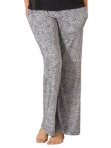 Felina Womens Super Soft Knit Drawstring Pajama Pants,Black/White,Medium - £35.61 GBP