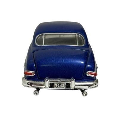 Vintage Ertl American Muscle 1949 Mercury Custom 1/43 Blue Diecast Car Item image 3