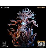 3D Printed Clay Cyanide - Resheph 28mm 32mm D&amp;D - $89.00+