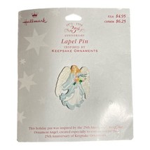 Vintage Hallmark Angel Lapel Pin Inspired by 25th Anniversary Ornament 1998 *New - £6.26 GBP