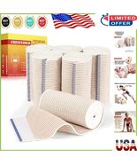Reusable 4-Inch Elastic Bandage Wraps with Easy Closure – Ideal for Pain... - $23.90 CAD
