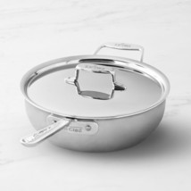 All-Clad D5 5-Ply Stainless Steel 4-Qt Essential Pan NO LID (DENT) - $89.99