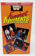 WWF Funniest Moments 1990 VHS WWE Roddy Piper Ultimate Warrior Hulk Hogan VTG - £10.12 GBP