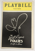 Playbill June 1991 Keith Carradine The Will Rogers Follies Palace Theatre - £8.11 GBP