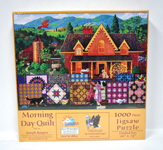 Morning Day Quilt Jigsaw Puzzle 1000 Piece - $10.95