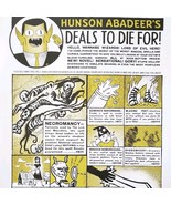 2014 Adventure Time Poster Hunson Abadeer&#39;s Deals To Die For 16 x 11&quot; DWJJ8 - $40.99 CAD
