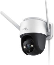 Outdoor Security Camera With Floodlight And Sound Alarm, Imou Cruiser 4M... - £59.98 GBP