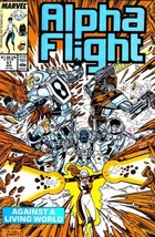 Alpha Flight #57 - Apr 1988 Marvel Comics, Vf 8.0 Sharp! - £2.37 GBP