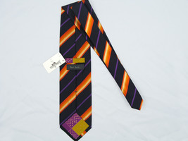 NEW! NWT! Paul Smith Colorful Striped Pure Silk Tie!   #Y9B33V - $69.99