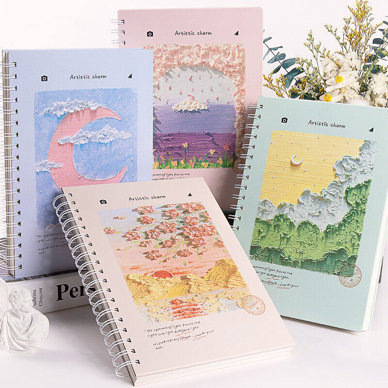 Thick Hardcover Spiral Notebook B5 size 150 Sheets 1 Subject Wide Ruled Notebook - $26.60