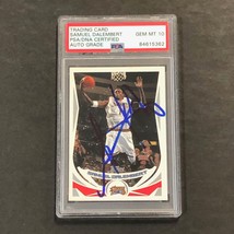 2005-06 Topps #209 Samuel Dalembert Signed Card AUTO 10 PSA Slabbed 76ers - £47.95 GBP