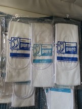 3 Pack Unisex Sweatband Headband Terry Cloth Moisture Wicking White - NEW - $11.00
