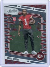 2024 Panini Absolute Xavier Worthy Rookie RC #128 - $2.78 CAD